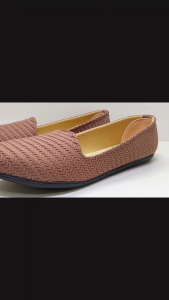 DBEZ Sepatu Balet Rajut Halus Flat Wanita Import Terbaru New Motif Original Trendy Nyaman di Pakai