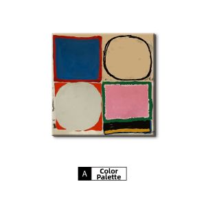 Contemporary Abstract Geometry Wall Art
