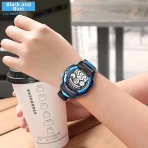 ZGO FUNSU | Childrens Time Display Watch Night Luminescence Waterproof