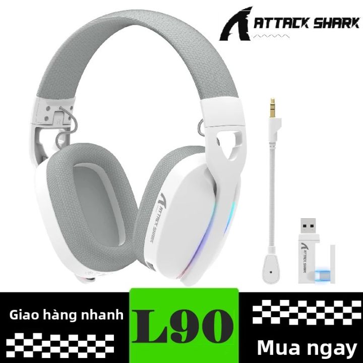 Tai Nghe Chơi Game Gấp Gọn Đa Chế Độ ATTACK SHARK L90 Siêu Nhẹ, Micro ...