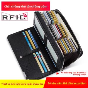 WILLIAMPOLO | Ví Da Chống Trộm Đa Năng