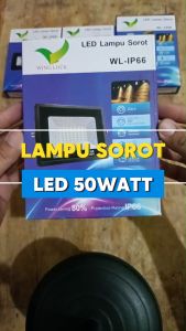 KAP SOROT 50W LAMPU TEMBAK 50WATT OUTDOOR