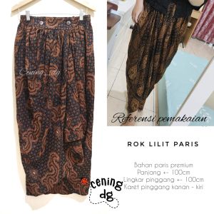 rok lilit bahan paris