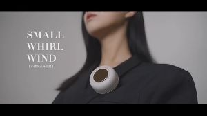Portable Lazy Clip-On Hanging Waist Fan Small Whirlwind Fan Personal Silent Mini Fan for Makeup Office Farm and Travel Give as a Gift