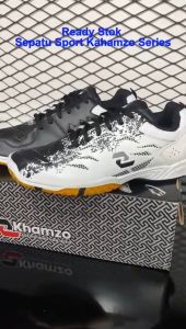 Sepatu Badminton Pria Terbaru Khamzo D14 Hijau Terbaru Sepatu Olahraga Cowok Kekinian