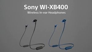 Earphone Sony WI-XB400 Wireless In-ear Battery up to 15h With Microphone For Android & IOS Extra Bass Headset Bluetooth Earbuds Original Noise Canceling Sports Headphones 