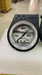 วัสบูสหน้าน้ำมัน หน้าขาวเข็มดำ35-60psiพร้อมขาไทเท ดำ เงินเจส