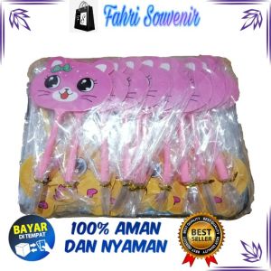 Souvenir Pernikahan Nikah Pulpen Kipas Souvenir Hadiah Pernikahan isi 50pcs TERMURAH