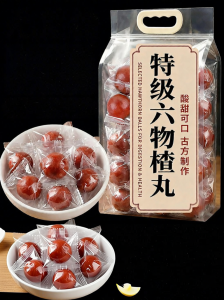 LIANGQINBAODOU | Bánh Hô Thơm Không Đường Không Chất Bảo Quản Nhiều Thành Phần