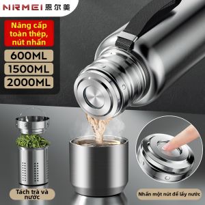 nRMEi | Bình Giữ Nhiệt Dành Cho Nam Dung Lượng Lớn Ngoài Trời