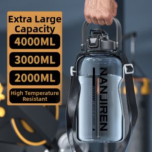 OUHUAGUAN | High Capacity Durable Thermal Plastic Bottle 3000ML
