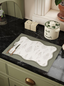 DMF | Drain Absorbent Quick-Dry Diatomaceous Earth Kitchen Mat