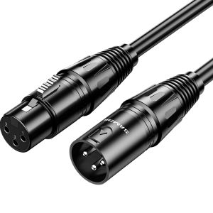 Samzhe | SAMZHE XLR Cáp Cho Micro Hát Karaoke Âm Thanh Pháo Dây Nối Dài Nam-Nữ Thích Hợp Cho Bộ Trộn Âm Thanh Bộ Khuếch Đại