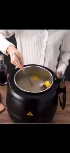 10L COMMERCIAL SOUP WARMER KETTLE