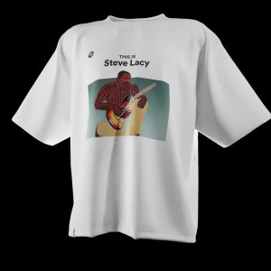 Kaos Parodi Band STEVE LACY Baju Distro Cowok Combed 24s Phrase Prints