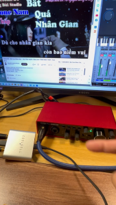 Soundcard 32BIT UA202 PRO Tính năng AIR thoáng đãng dày dặn cho Vocal Thu Âm Livestream Karaoke