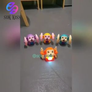 Đồ chơi khỉ nhào lộn giải trí cho trẻ sơ sinh và trẻ nhỏ phiên bản cao cấp có cảm biến âm thanh món quà thật ý nghĩa