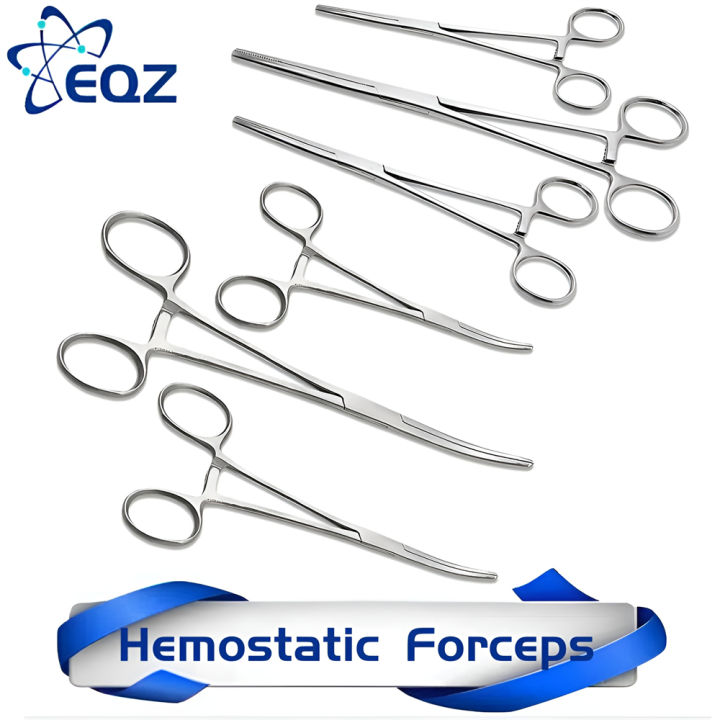 Stainless Steel Hemostatic Forceps Surgical Forceps Hemostat Locking ...