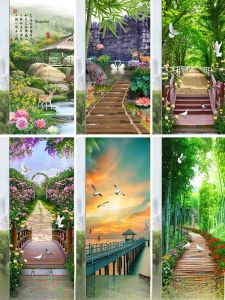 Transparent Privacy Glass Stickers Window Decals Light Filtering Bathroom Toilet Shower Room Anti Peeping Bathroom Decorations