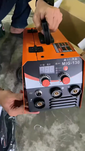 LAS MIG 900 WATT TERBARU TANPA GAS WELDING MIGi GASLESS MIG-130 LED DISPLAY 220VOLT 1 ROLL KAWAT LAS FLUX CORE MESIN LAS 2IN1 MIG 130A 900WATT