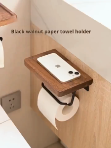 SRUE bathroom Paper Towel Holder Self Adhesive Kitchen Countertop Wall Mount Paper Towel Holders tissue holder soap holder washstand
