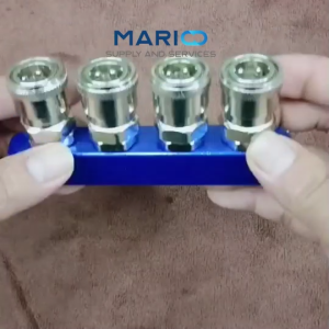 คอปเปอร์ลม คอปเปอร์สายลม คอปเปอร์ 2ทาง 3ทาง 4ทางและ5ทาง ขนาด1/4" (2หุน) ใช้กับงานลม ปั๊มลม