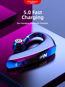 Niye | Wireless Bluetooth Bone Conduction In-ear Sport Mini Long-lasting Single Ear Hook Earphone