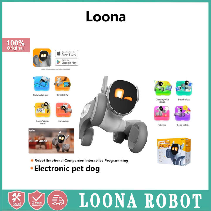 Loona robot Smart robot Dog Emotional Accompanying Interactive ...