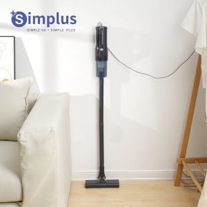SimplusPink Powerful Vacuum Cleaner Compact & Powerful 4m Cord 0.6L Dust Cup 2-in-1 Brush Nozzle for Deep Cleaning