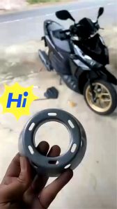 endmuffler / cup Knalpot / Corong moncong Knalpot Universal Besi untuk semua jenis knalpot motor honda seperti beat scoopy vario adv pcx