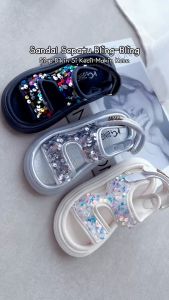 [Brandedbaby] 26-37 Sepatu Sandal Anak Perempuan Sandal Gunung Korean Glitter Anak Cewek