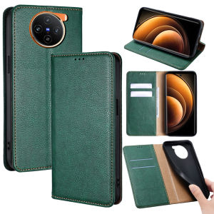 Magnetic Wallet Phone Case for VIVO X100 X90 X80 X70 X60 X50 Pro Plus Lite X90S X50E Leather Flip Case with Card Slots