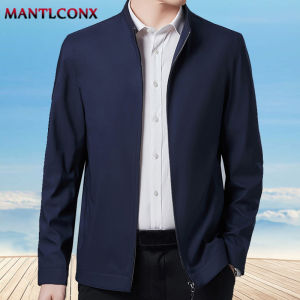 Mới Sang Trọng Nam Áo Blazer Công Sở Áo Khoác Công Sở Áo Khoác Form Rộng Thu Xuân Nam Quần Áo Bảo Hộ Lao Động Đen Xanh Đậm