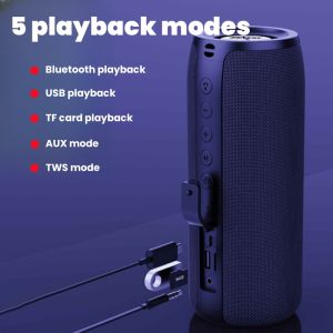 Wireless Bluetooth speaker TWS Bluetooth speaker subwoofer speaker Outdoor portable speaker Multiple playback modes