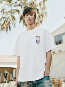 Jack Jones | Summer Heavyweight Cotton Embroidered Loose Fit T-Shirt