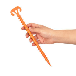 ตะปูพลาสติกสำหรับติดเต็นท์ปีนเขาแบบพกพา ตะปูที่ติดแน่น ตะปูแบบลูกแพร์สำหรับใช้ในร่มและกลางแจ้ง