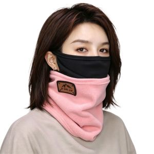 Riding Face Neck Gaiter Fleece Lined Thickened Windproof Warm Protects Face and Neck Suitable for Men and Women Cycling
