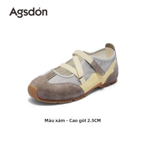 Agsdon | Giày Đơn Dạng Mary Jane Phong Cách Thông Dụng