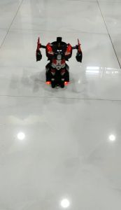 Xe Oto Điều Khiển Từ Xa Biến Hình Robot Có Ánh Sáng Sử Dụng Pin Sạc