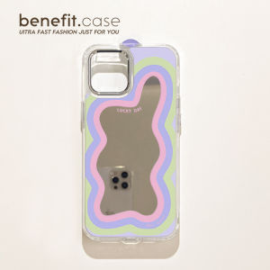 Mirror Colored Wave Pattern iPhone Case