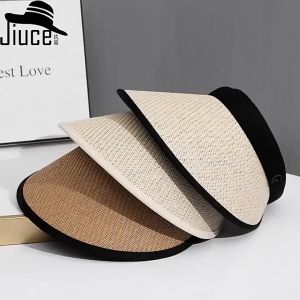 Hàng Loại 1 Mũ Chống Nắng Hở Nóc Thời Trang Cao Cấp Mũ Nữa Đầu Chống Tia UV Vải Cr Chữ Trơn Cao Cấp