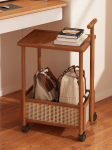 Mobile Multi-layer Small Cart Storage Rack Dormitory Desk under Space Utilization Tool Stand-alone Simple Storage Organizer