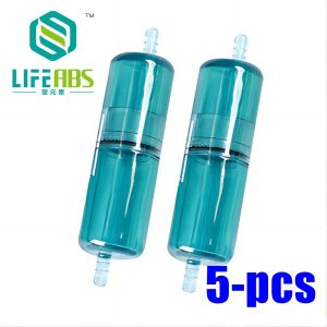 5ชิ้นตัวเชื่อมต่อท่อออกซิเจนเครื่องกำเนิดออกซิเจนท่อออกซิเจนที่เก็บน้ำหลอดอุปกรณ์เสริมท่อออกซิเจนสำหรับออกซิเจนการดูแลสุขภาพ