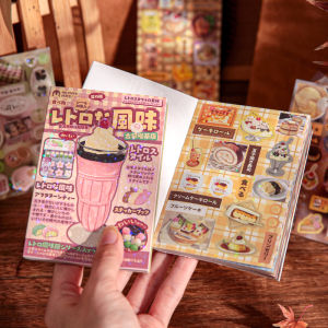 Mr. Paper Original Retro Style Sticker Book Nhật Bản Hàn Quốc Học Sinh Ghi Chú Trang Trí Cao Thẩm Mỹ Vật Liệu Tạo Cảnh