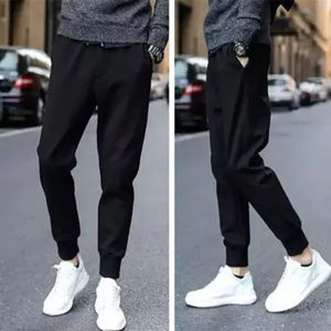 Big Sale Leak-Picking Summer Thin Ice Silk Casual Pants Men Pocket Loose Zip Easiest for Match Summer Quick-Drying Long Pants