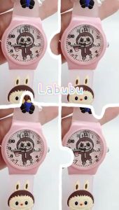 (K106) 3D Jam Tangan Budak Comel / Labubu 3D Rubber Cute Fashion Kids Watches
