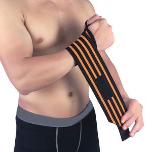 1pc Weightlifting Wristband Paint Straps Fitness Gym Elastic Hand Bandage Compression Hand Wrist Protector Sport Wrist Bands