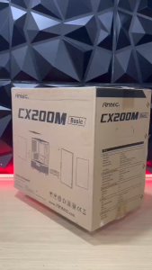 Vỏ Máy Tính - CASE ANTEC CX200M_B Đen Chưa Bao Gồm Fan Case - Hàng Chính Hãng