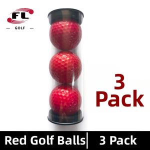 FL | New Double Layer Practice Golf Solid Color Ball