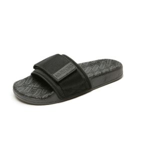 Mens Fashionable Outdoor Sandals Summer Anti-Slip Beach Shoes Couples Slippers Comfortable EVA Flat Sandals Casual Style